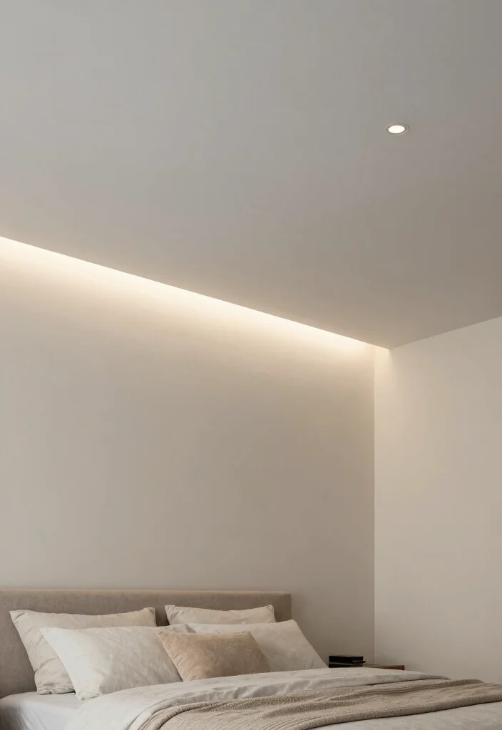 15 Bedroom Pop Ceiling Design Ideas With Elegant Details - 11. Indirect Lighting Features 1