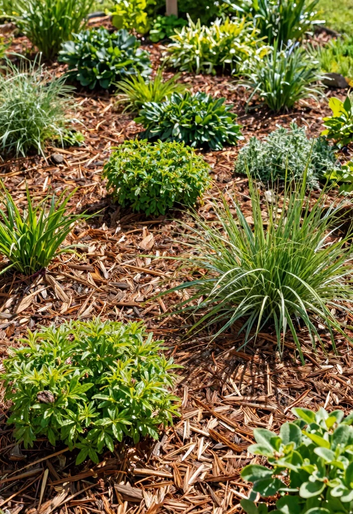 15 Deer Resistant Landscaping Front Yard Ideas That Last - 12. Use Mulching Wisely 1