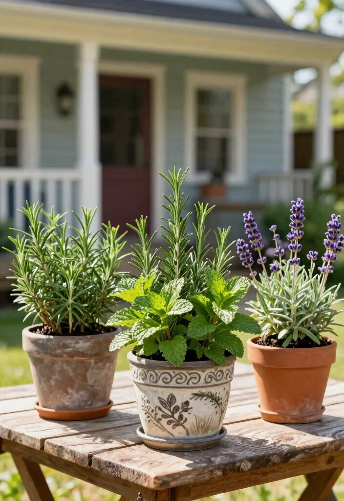 15 Deer Resistant Landscaping Front Yard Ideas That Last - 2. Use Fragrant Herbs 1