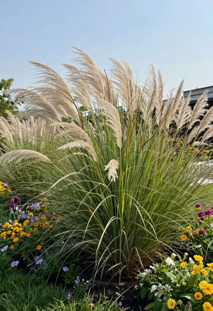 15 Deer Resistant Landscaping Front Yard Ideas That Last - 7. Include Ornamental Grasses 1