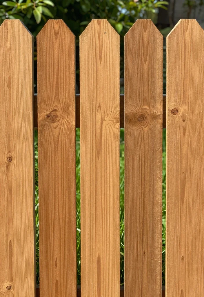 15 Fence Stain Colors Ideas That Boost Curb Appeal - 1. Classic Natural Cedar 1