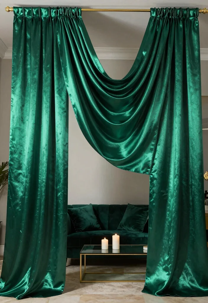 15 Hanging Fabric From Ceiling Ideas With Dreamy Vibes 8 15 Hanging Fabric From Ceiling Ideas With Dreamy Vibes - 8. Silk Drapes for Elegance 1