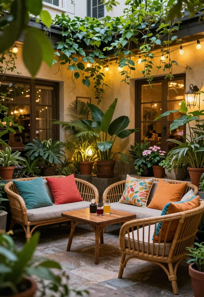 15 Modern Terrace Garden Design Ideas With Lush Greenery 2 15 Modern Terrace Garden Design Ideas With Lush Greenery - 2. Cozy Seating Areas Surrounded by Greenery 1