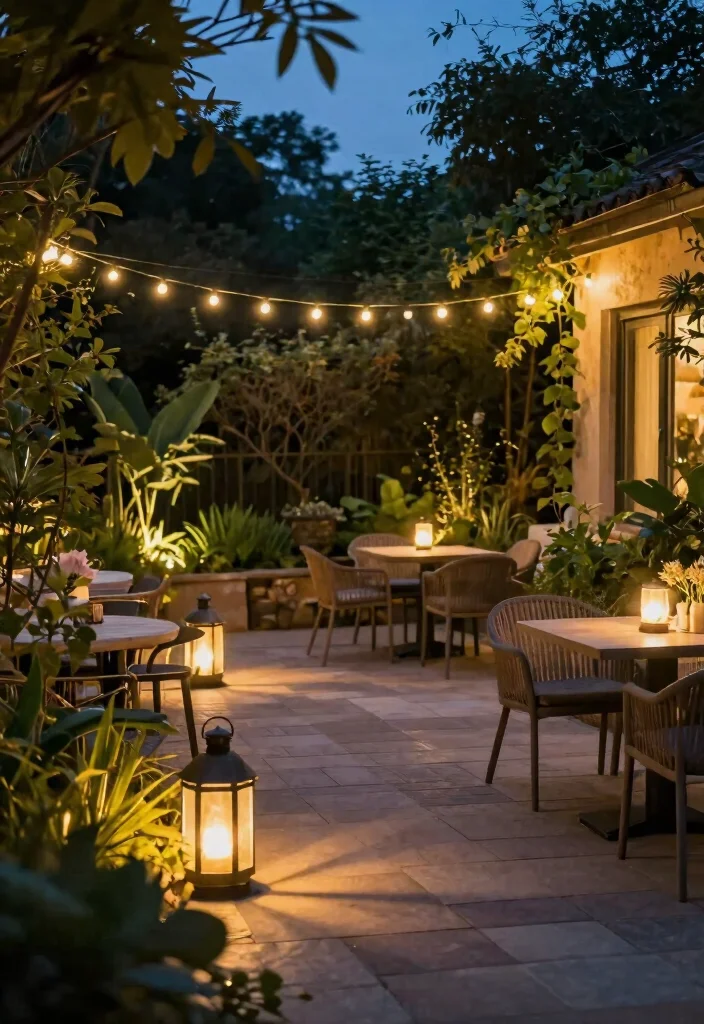 15 Modern Terrace Garden Design Ideas With Lush Greenery 8 15 Modern Terrace Garden Design Ideas With Lush Greenery - 8. Utilizing Lighting for Ambiance 1
