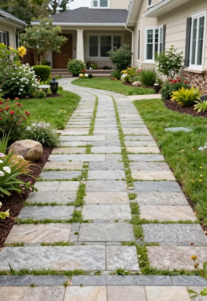 15 Outdoor Landscaping Ideas Front Yard That Impress 13 15 Outdoor Landscaping Ideas Front Yard That Impress - 13. Eco-Conscious Driveways 1