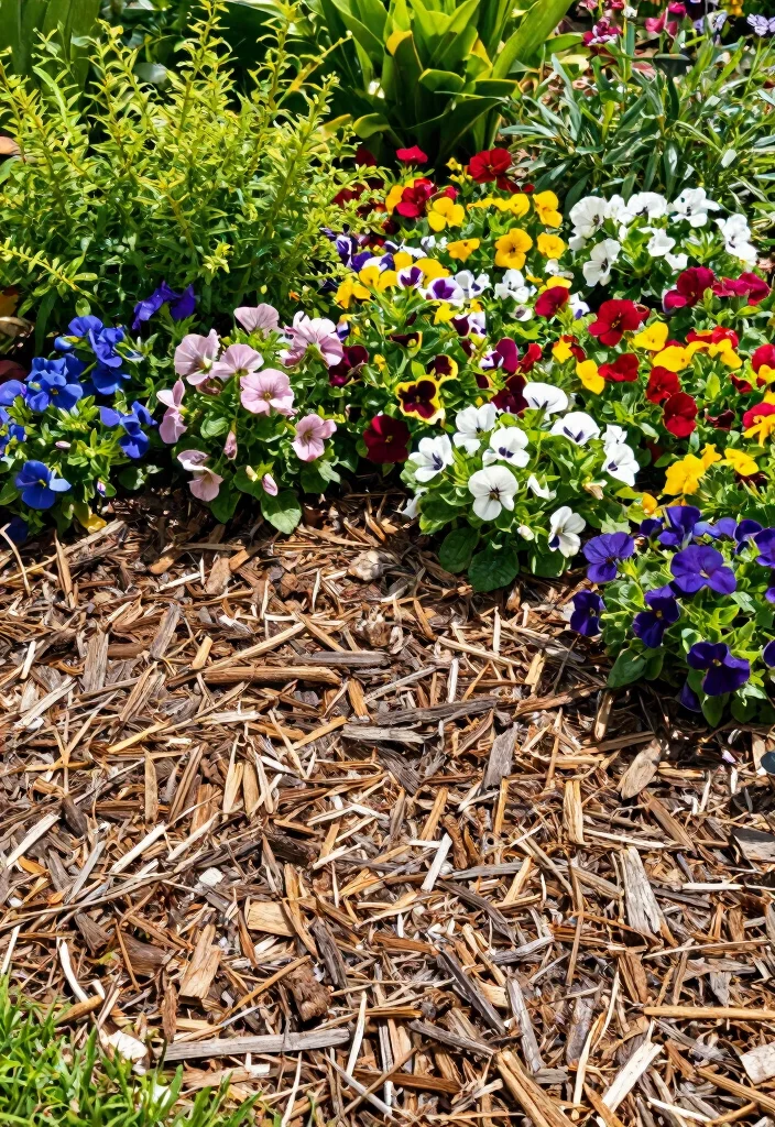 15 Outdoor Landscaping Ideas Front Yard That Impress 6 15 Outdoor Landscaping Ideas Front Yard That Impress - 6. Eco-Friendly Mulching 1