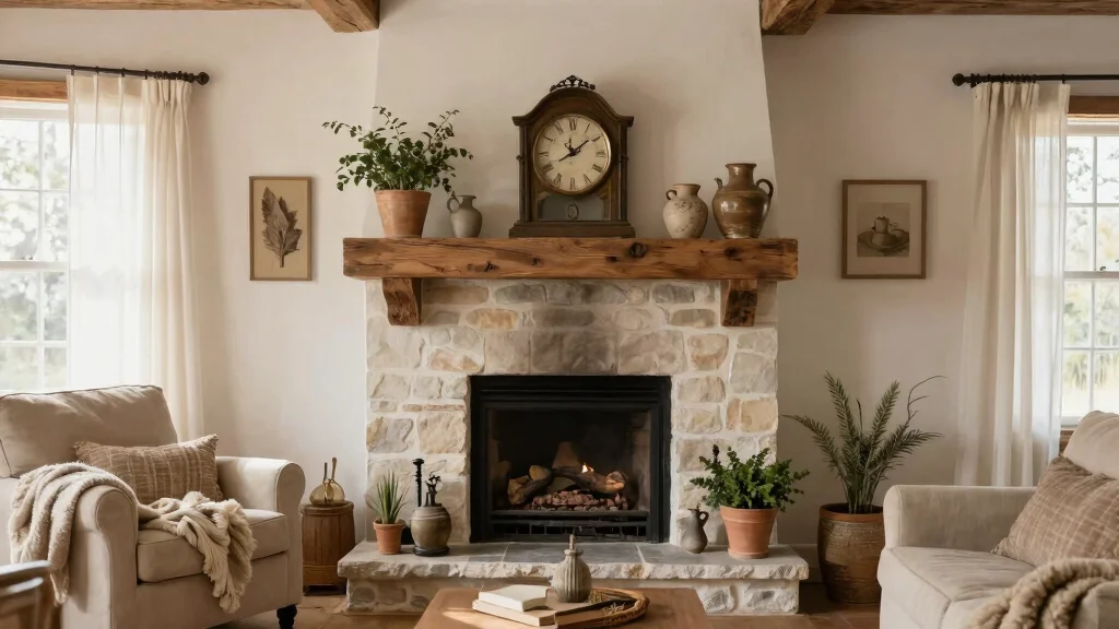 15 Rustic Fireplaces Farmhouse Style Ideas With Cozy Appeal