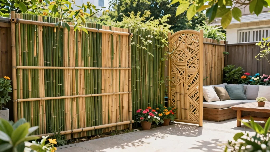 16 Bamboo Fence Ideas With Natural Privacy