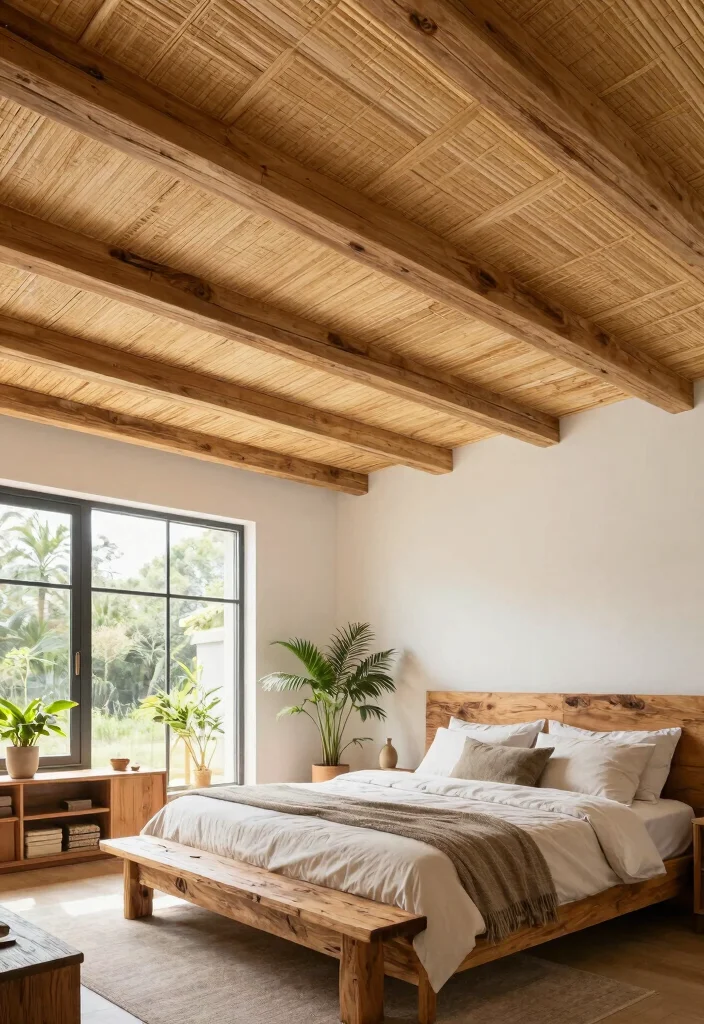 16 Bedroom Pop Ceiling Design Modern 2026 Trending Ideas With Sleek Style - 2. Eco-Friendly Materials 1