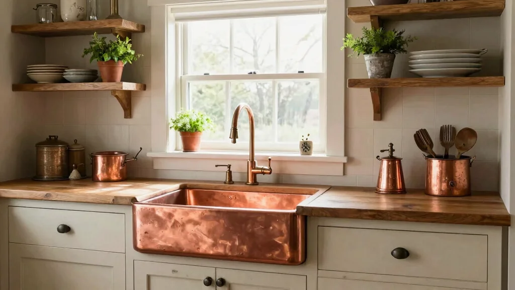 16 Copper Farmhouse Sink Ideas With Timeless Charm