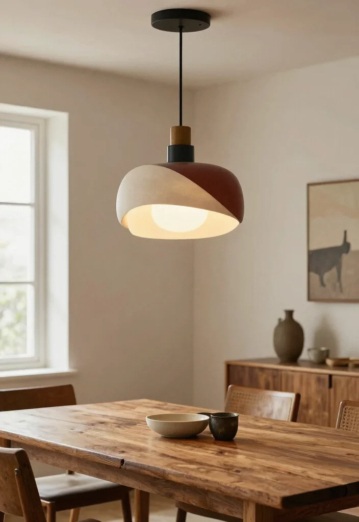 16 Farmhouse Dining Room Light Fixtures Ideas With Vintage Glow - 16. Statement Lighting 1