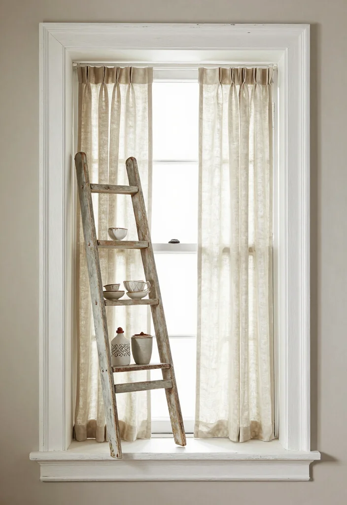 16 Farmhouse Window Trim Ideas With Charming Character - 8. Distressed Finishes 1