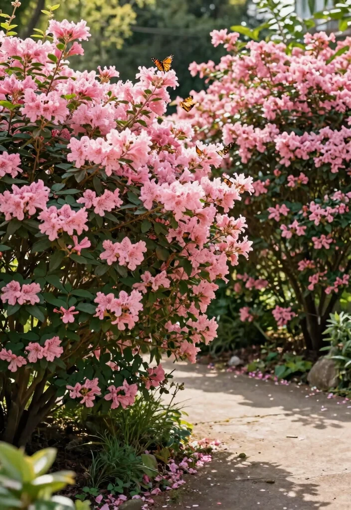 16 Front Yard Bushes Ideas With Structured Beauty - 11. Weigela: Romantic Blooms in Small Spaces 1