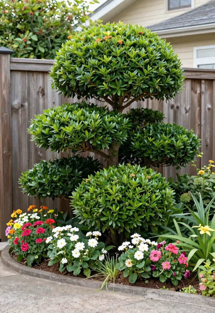 16 Front Yard Bushes Ideas With Structured Beauty - 3. Japanese Holly: A Versatile Accent 1