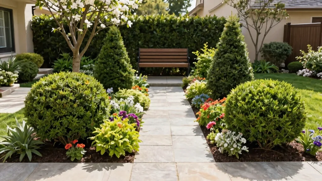 16 Front Yard Bushes Ideas With Structured Beauty