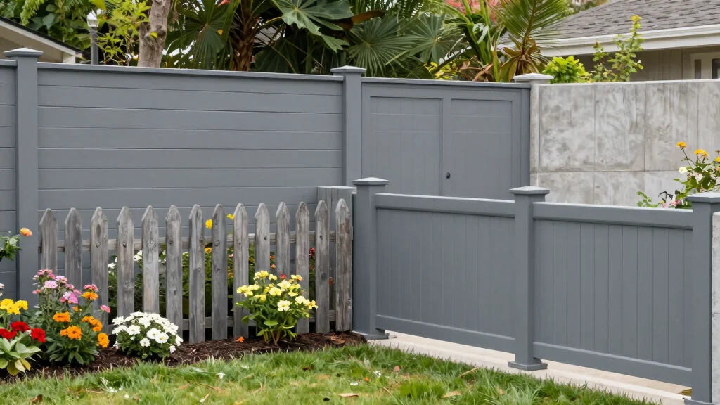 16 Grey Fence Paint Ideas With Modern Edge