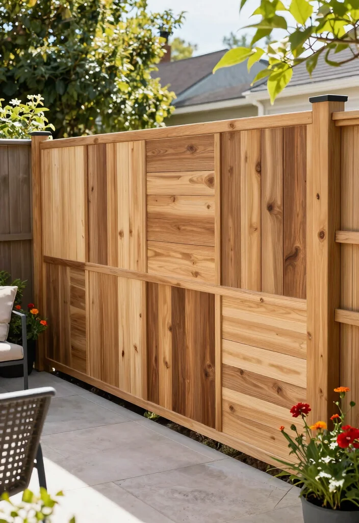 16 Modern Fence Design Wood Ideas With Sleek Lines 16 16 Modern Fence Design Wood Ideas With Sleek Lines - 16. Customizable Modular Fence for Flexible Design 1