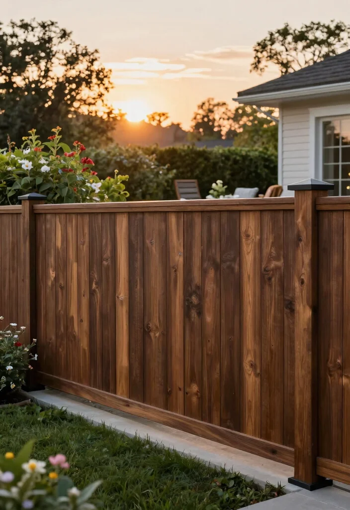 16 Modern Fence Design Wood Ideas With Sleek Lines 7 16 Modern Fence Design Wood Ideas With Sleek Lines - 7. Modern Privacy Fence for Ultimate Seclusion 1