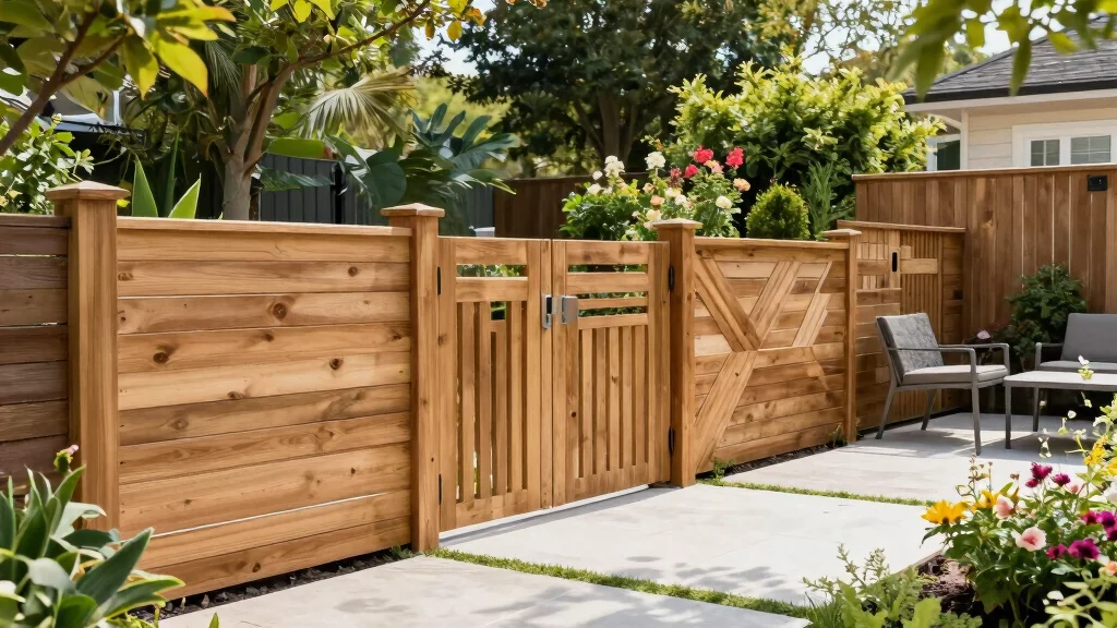 16 Modern Fence Design Wood Ideas With Sleek Lines