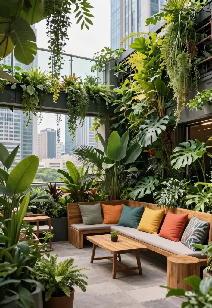 16 Roof Terrace Design 2026 Trending Ideas With Urban Chic Vibes 1 16 Roof Terrace Design 2026 Trending Ideas With Urban Chic Vibes - 1. Urban Jungle Oasis 1