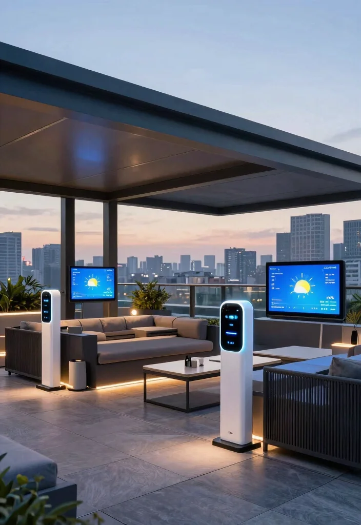 16 Roof Terrace Design 2026 Trending Ideas With Urban Chic Vibes 14 16 Roof Terrace Design 2026 Trending Ideas With Urban Chic Vibes - 14. Tech Integration 1