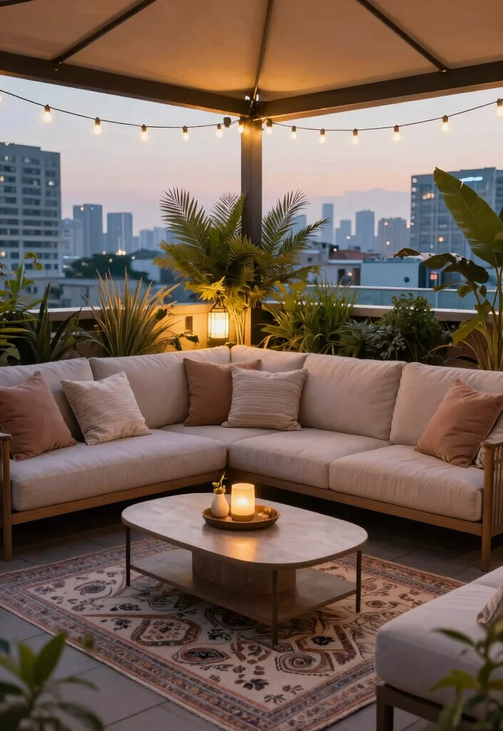 16 Roof Terrace Design 2026 Trending Ideas With Urban Chic Vibes 3 16 Roof Terrace Design 2026 Trending Ideas With Urban Chic Vibes - 3. Cozy Outdoor Living Rooms 1