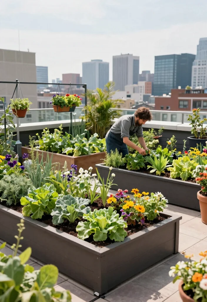 16 Roof Terrace Design 2026 Trending Ideas With Urban Chic Vibes 5 16 Roof Terrace Design 2026 Trending Ideas With Urban Chic Vibes - 5. Edible Gardens 1