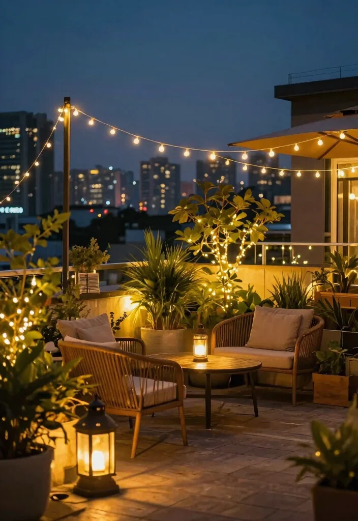 16 Roof Terrace Design 2026 Trending Ideas With Urban Chic Vibes 8 16 Roof Terrace Design 2026 Trending Ideas With Urban Chic Vibes - 8. Ambient Lighting 1