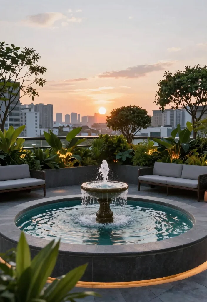 16 Roof Terrace Design 2026 Trending Ideas With Urban Chic Vibes 9 16 Roof Terrace Design 2026 Trending Ideas With Urban Chic Vibes - 9. Water Features 1