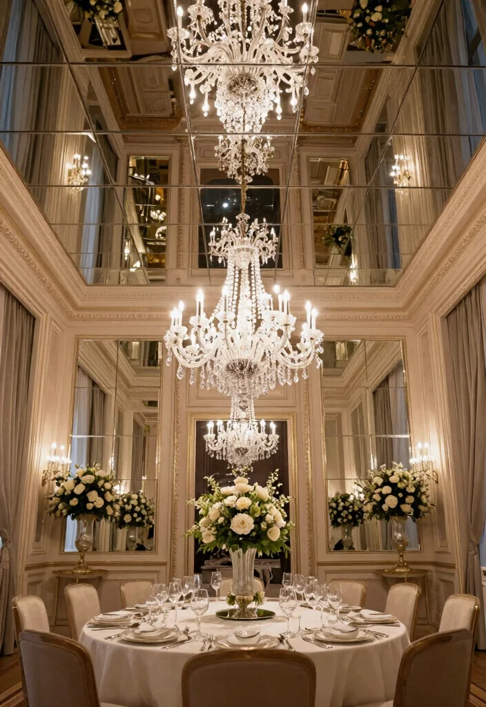 16 Room Pop Design Ceiling Ideas That Elevate Interiors - 10. Mirror Ceilings for a Luxe Vibe 1