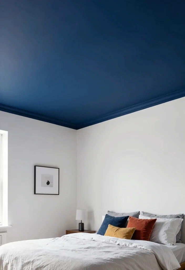 16 Room Pop Design Ceiling Ideas That Elevate Interiors - 5. Bold Color Choices 1