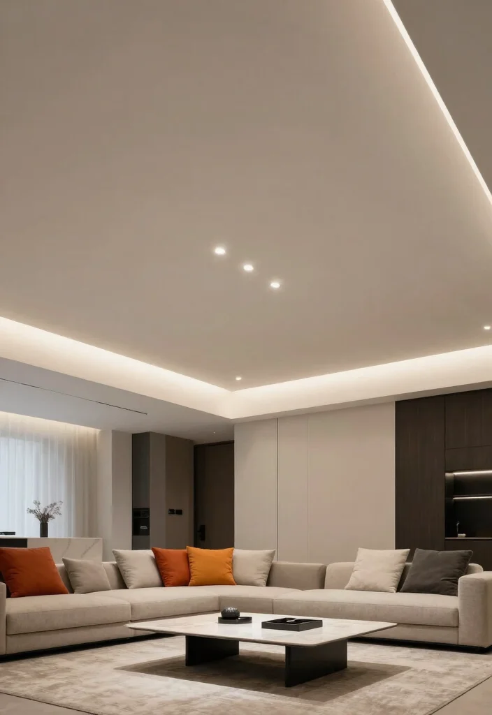 16 Room Pop Design Ceiling Ideas That Elevate Interiors - 6. Floating Ceiling Designs 1