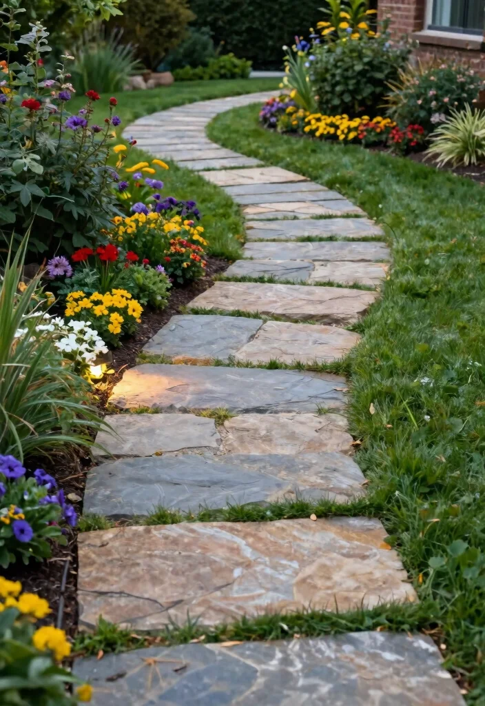 16 Simple Landscaping Front Yard 2026 Trending Ideas That Look Polished - 11. Pathways with Purpose 1
