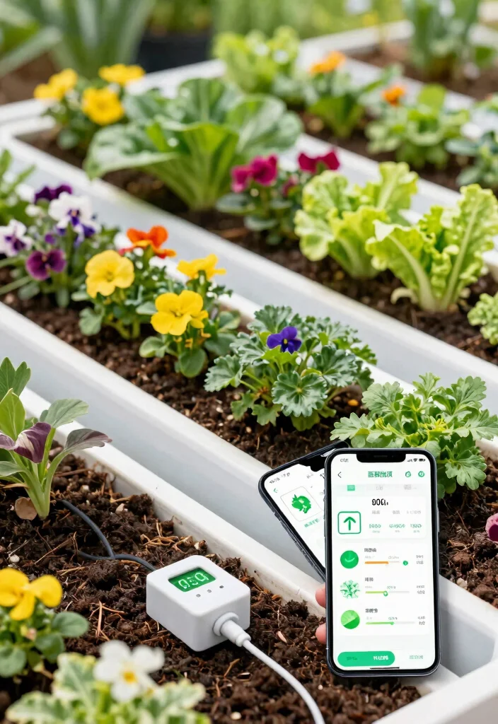 16 Simple Landscaping Front Yard 2026 Trending Ideas That Look Polished - 15. Smart Garden Technology 1