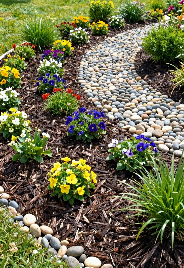 16 Simple Landscaping Front Yard 2026 Trending Ideas That Look Polished - 6. Sustainable Mulching 1