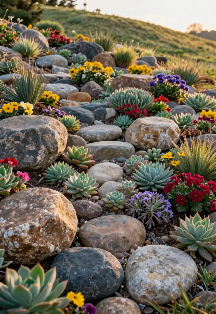 16 Simple Landscaping Front Yard 2026 Trending Ideas That Look Polished - 8. Rock Gardens 1