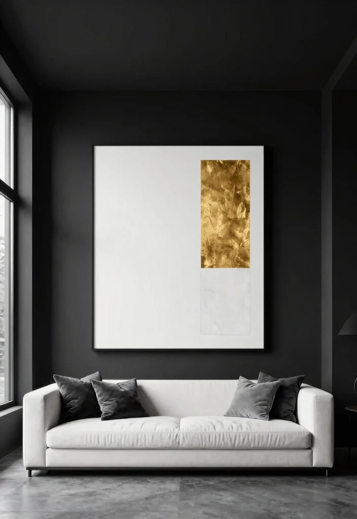 16 Wall and Ceiling Same Color Ideas With Seamless Style 15 16 Wall and Ceiling Same Color Ideas With Seamless Style - 15. Timeless Black & White 1