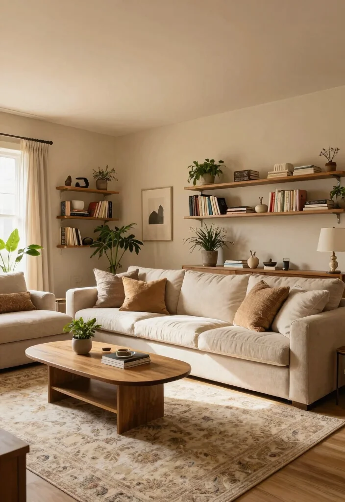 16 Wall and Ceiling Same Color Ideas With Seamless Style 6 16 Wall and Ceiling Same Color Ideas With Seamless Style - 6. Warm Beige Harmony 1