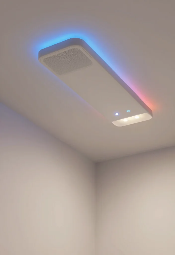 17 Bathroom Ceiling Design Modern Ideas With Luxe Touch 17 17 Bathroom Ceiling Design Modern Ideas With Luxe Touch - 17. Smart Ceiling Technology 1