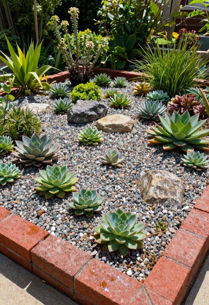 17 Brick Raised Garden Beds Ideas With Classic Structure - 5. Raised Bed with Gravel Fill 1