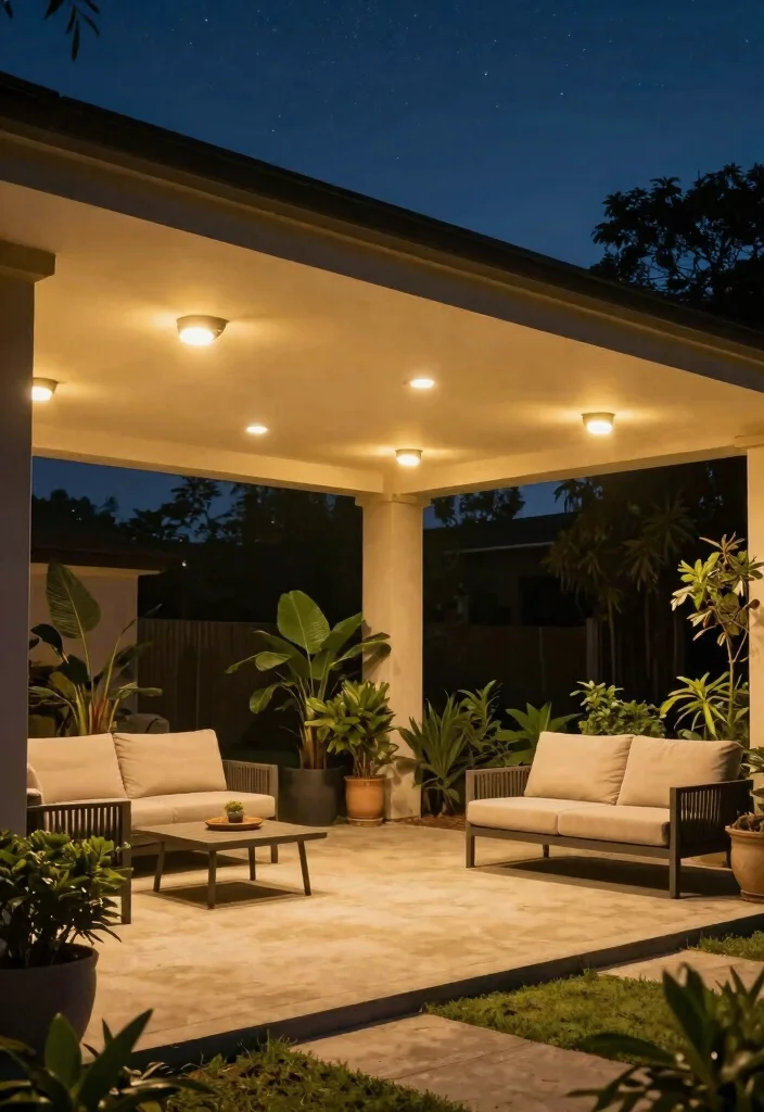 17 Ceiling Lighting Ideas That Transform Any Room - 4. Solar-Powered Ceiling Lights 1