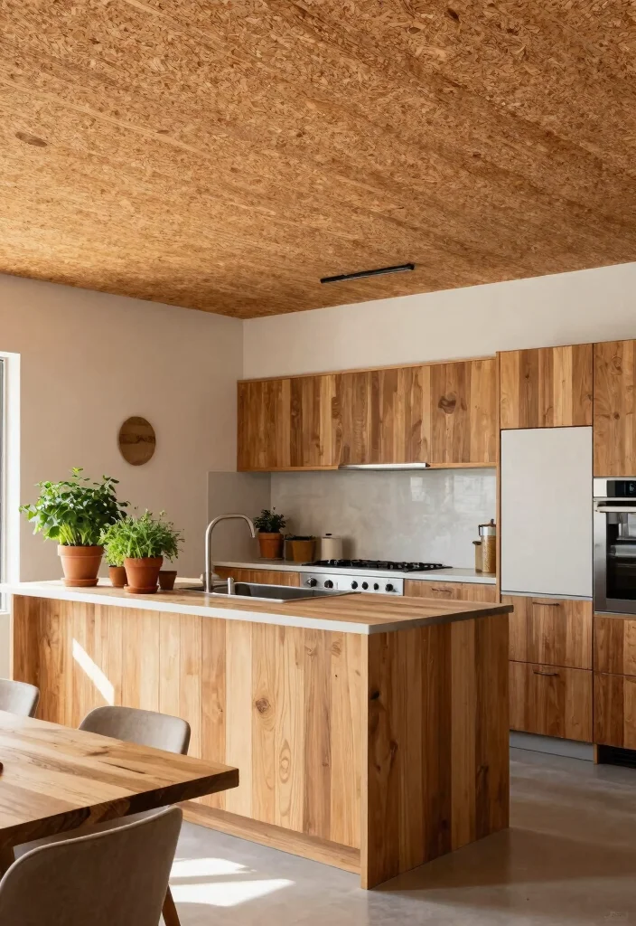 17 Ceiling Panels Ideas With Texture & Depth - 10. Cork Panels 1