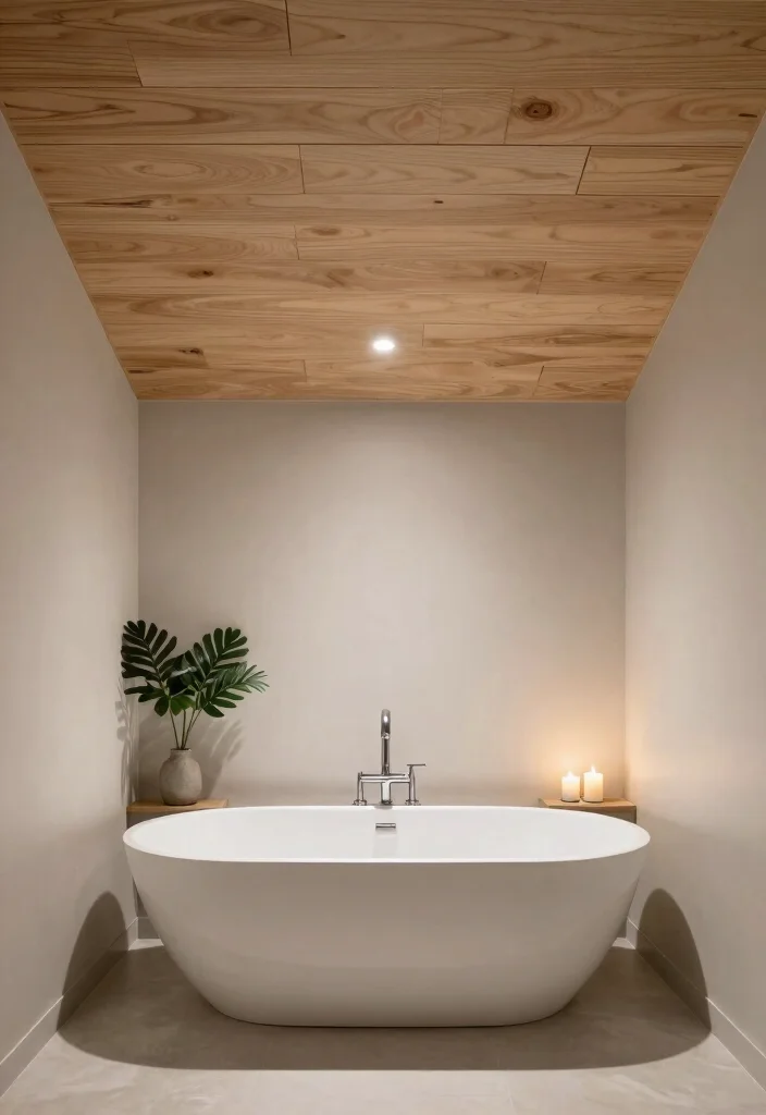 17 Ceiling Panels Ideas With Texture & Depth - 14. Vinyl Ceiling Panels 1