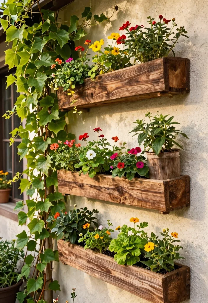 17 Cottage Landscaping Front Yard Ideas With Storybook Charm - 12. Vertical Gardens 1