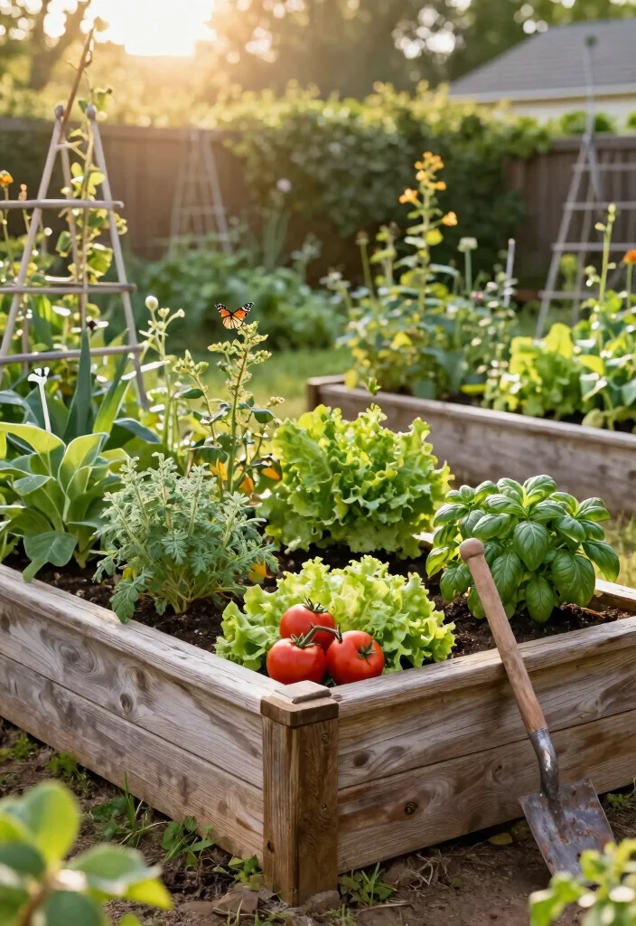 17 Cottage Landscaping Front Yard Ideas With Storybook Charm - 2. Edible Garden Beds 1