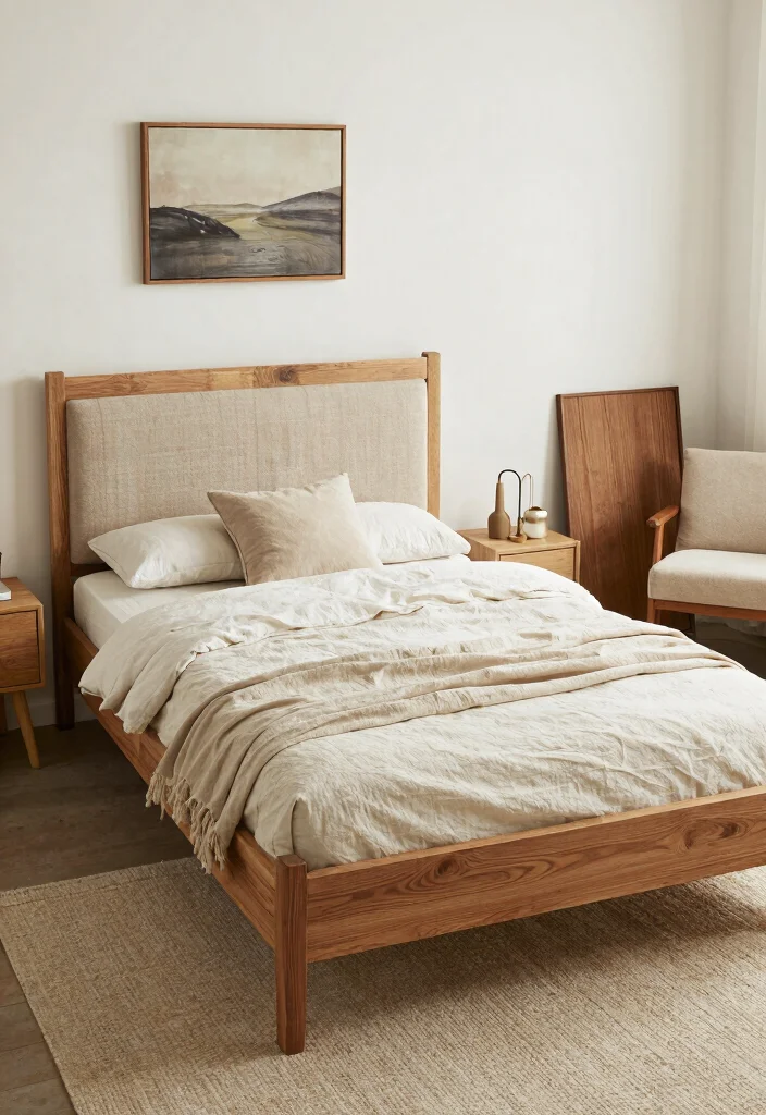 17 Farmhouse Bed Frame Ideas With Rustic Elegance - 14. Customizable Modular Frame 1