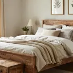 17 Farmhouse Bed Frame Ideas With Rustic Elegance