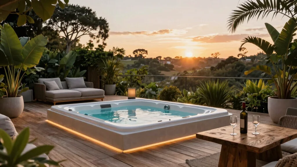 17 Jacuzzi on Terrace Ideas With Spa Luxury Feel