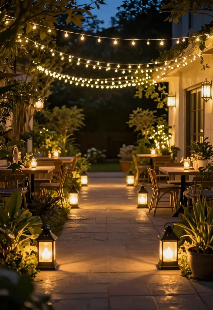17 Landscaping Small Front Yard Ideas That Maximize Space - 10. Outdoor Lighting: Brighten Up Your Yard 1