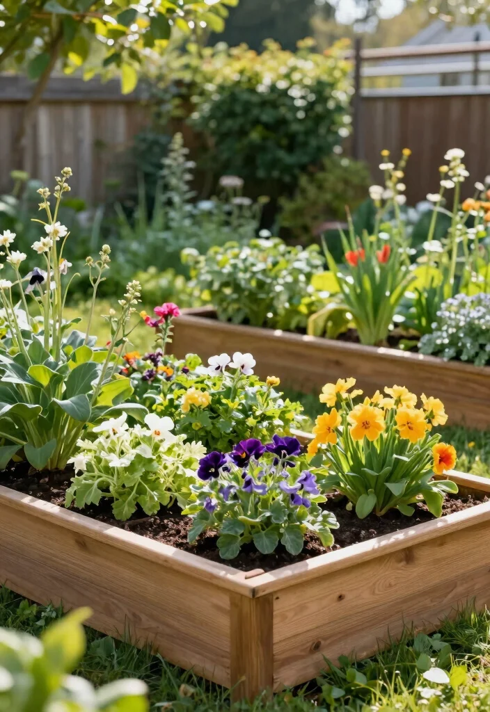 17 Landscaping Small Front Yard Ideas That Maximize Space - 11. Raised Garden Beds: A Modern Touch 1